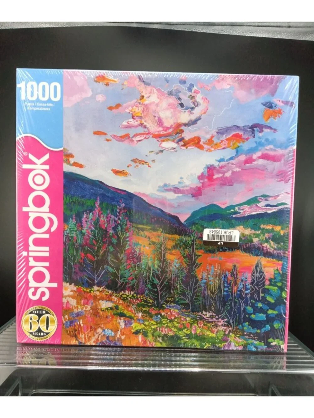 Springbok 1000-Piece Jigsaw Puzzle - Rocky Mountain Twilight